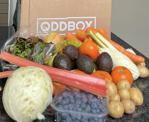 Oddbox veg