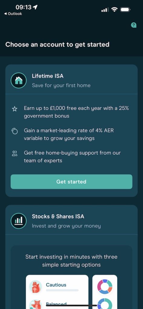 MoneyBox App screenshot