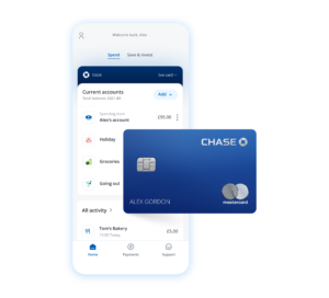 Chase multiple app screens with numberless card