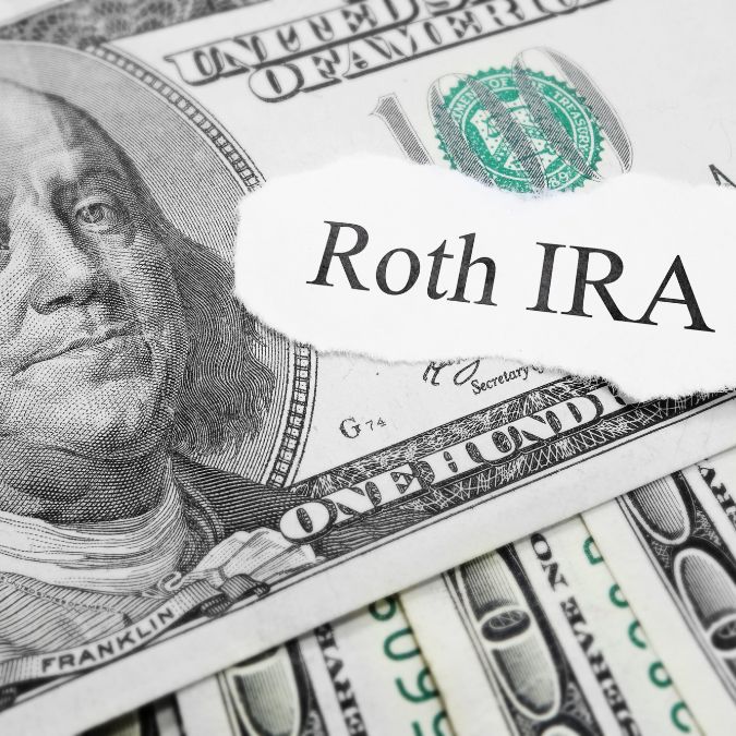 Roth IRA note on American cash